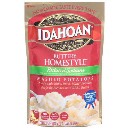 Idahoan® Buttery Homestyle® Reduced Sodium Mashed Potatoes