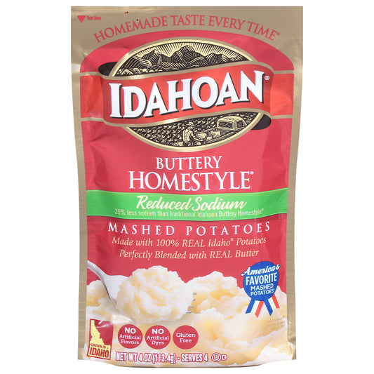 Idahoan® Buttery Homestyle® Reduced Sodium Mashed Potatoes