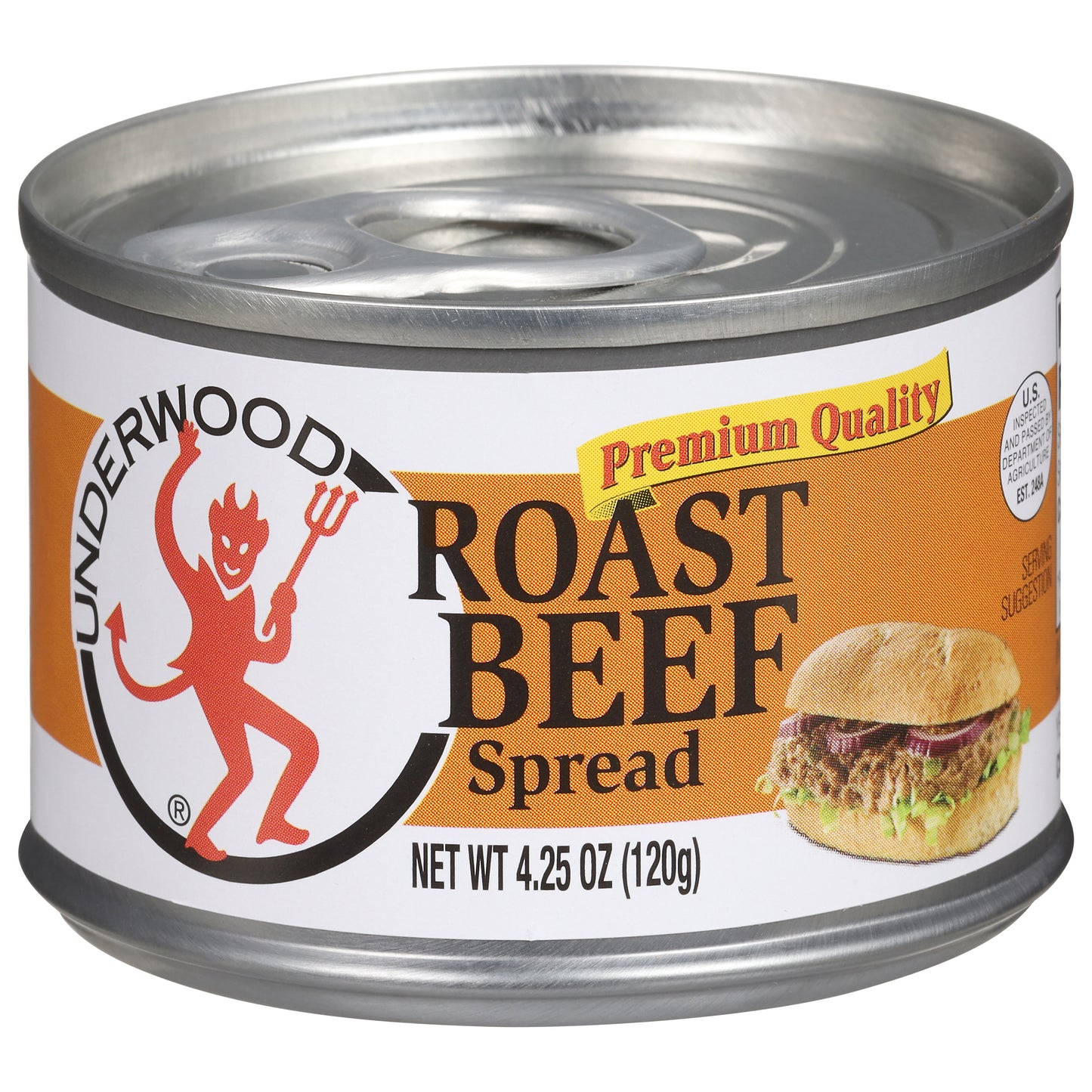 Underwood Roast Beef Spread, 4.25 oz