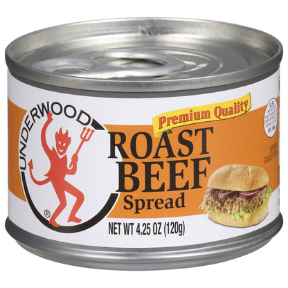 Underwood Roast Beef Spread, 4.25 oz