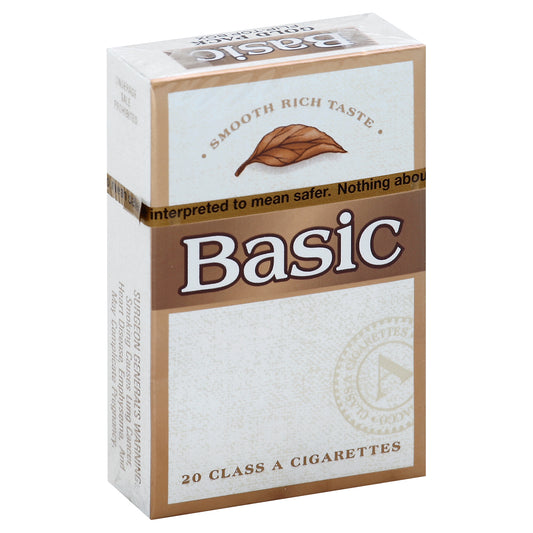 Basic Cigarettes 20 ea - Gold
