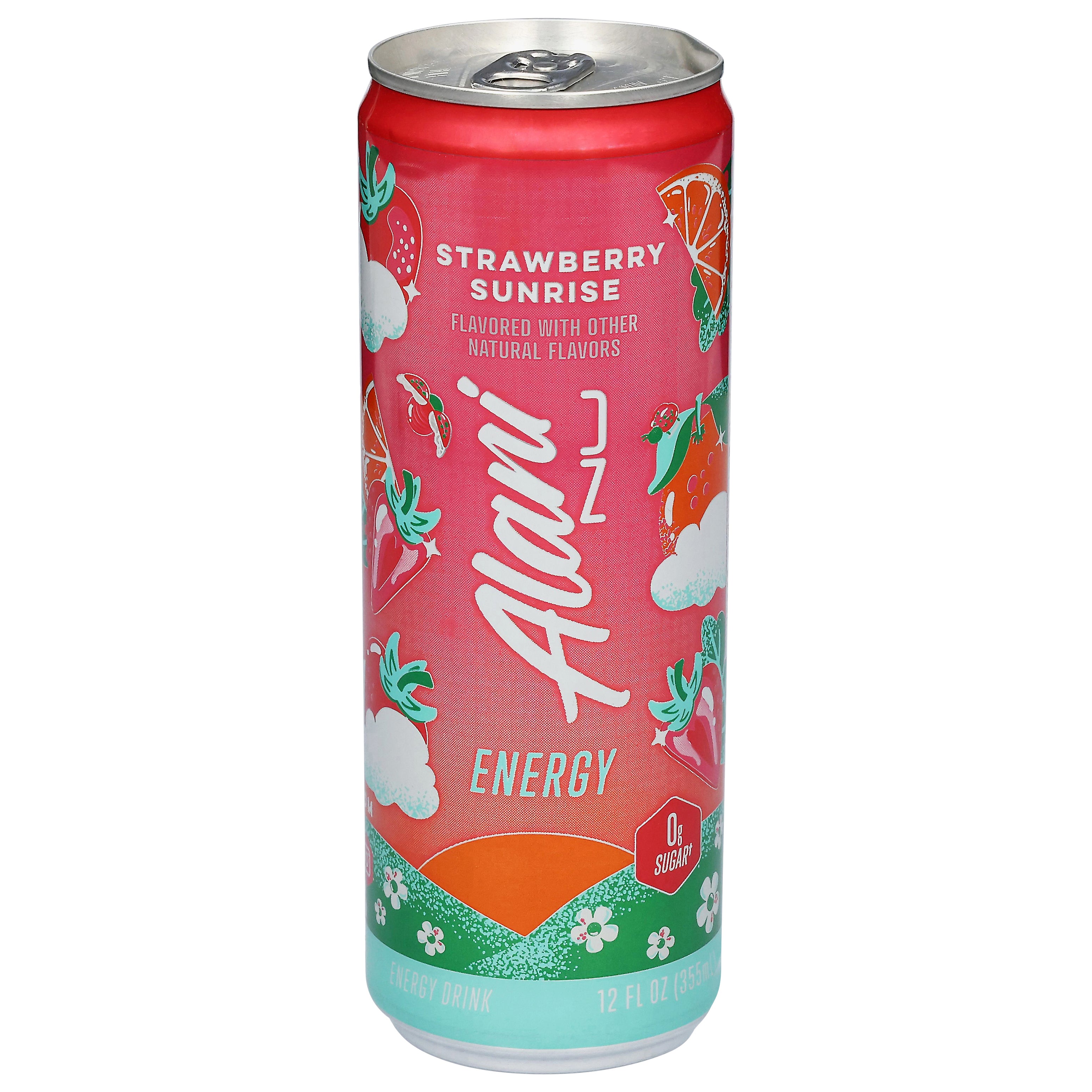 あんりー Alani Nu Strawberry Sunrise Energy Drink 12 fl oz – Douglas Food Valu