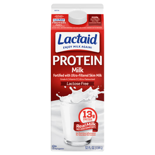Lactaid Protein Whole Milk, 52 oz