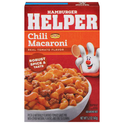 Hamburger Helper Chili Macaroni Pasta & Sauce Mix 5.2 oz