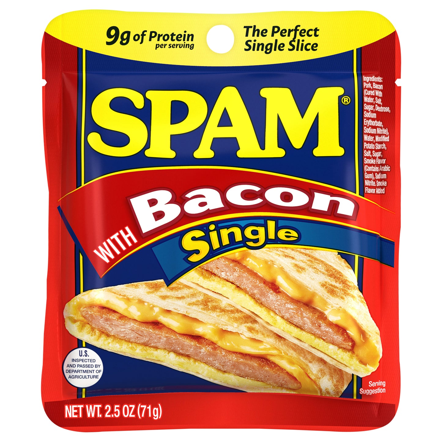 SPAM Single - Bacon 2.5oz
