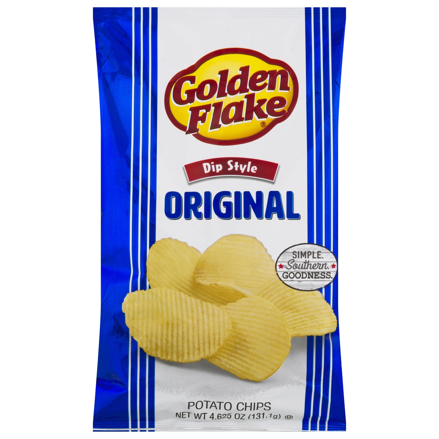 Golden Flake Dip Style Original Potato Chips 4.625 oz