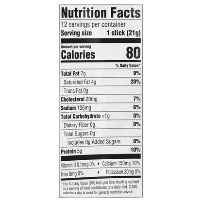 Food Club Mild Cheddar Cheese Sticks 12 ea