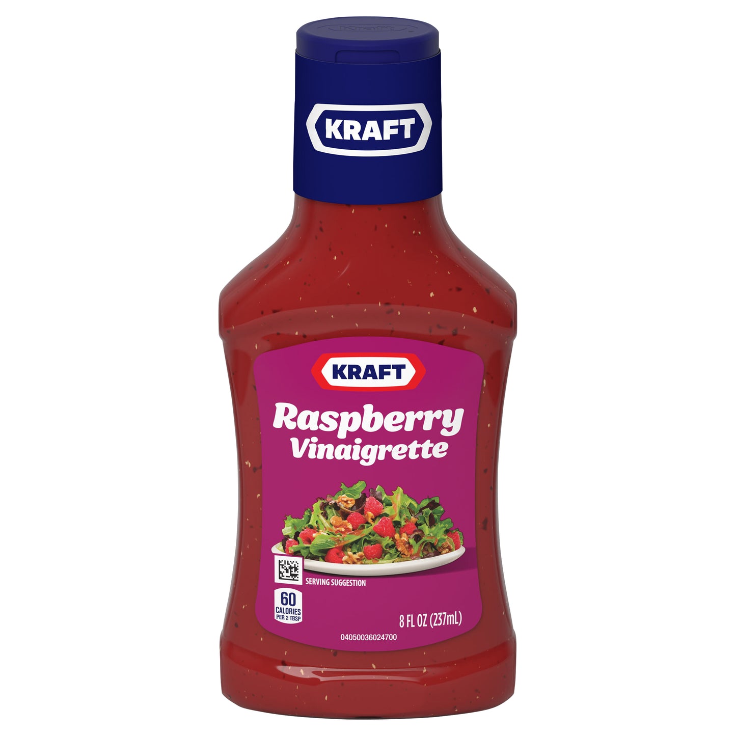 Kraft Raspberry Vinaigrette Salad Dressing, 8 fl oz Bottle