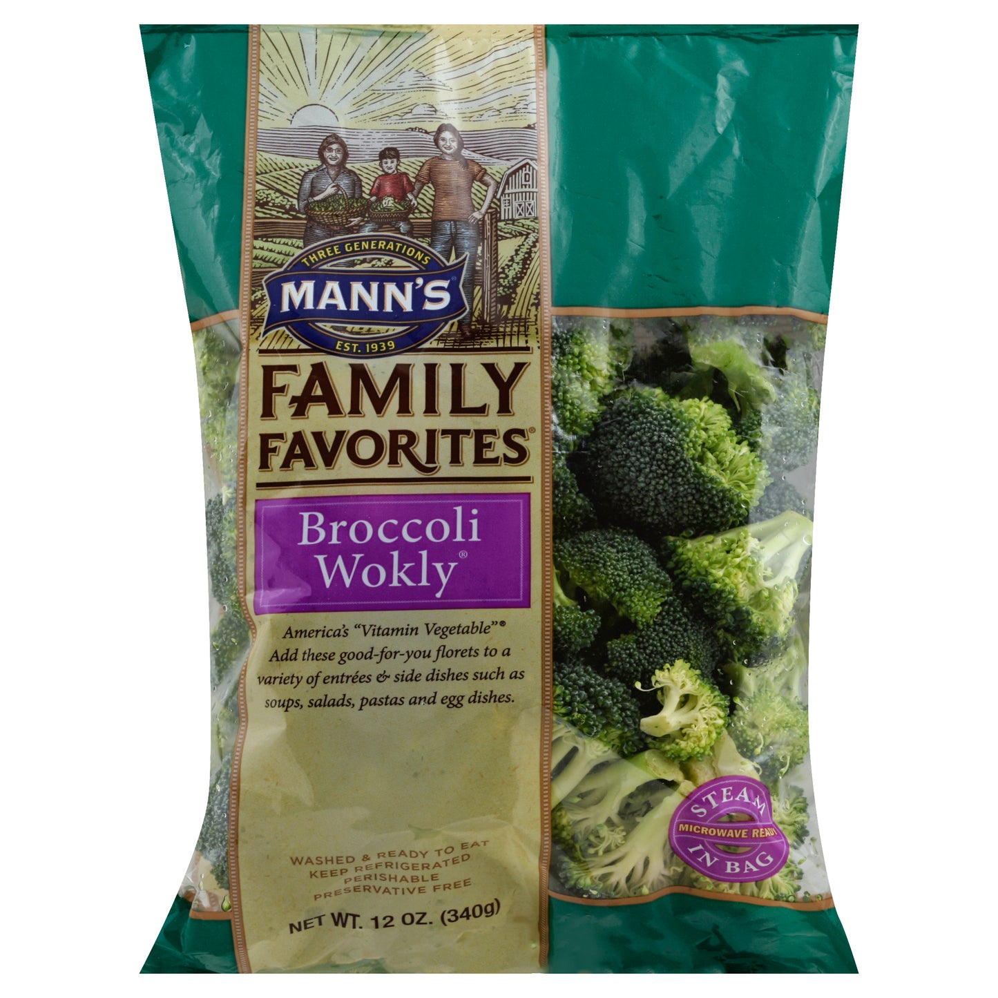 Mann's Broccoli Wokly 12 oz