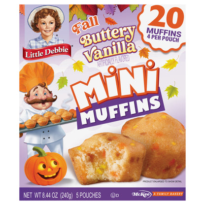 Little Debbie Fall Mini Muffins (Buttery Vanilla)