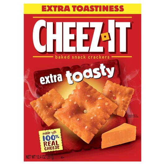 Cheez-It® Extra Toasty Cheese Crackers - EXTRA TOASTINESS