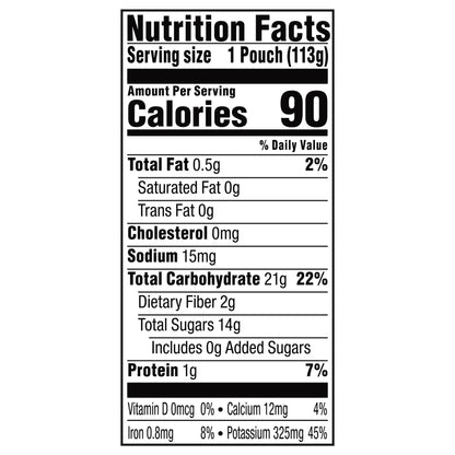 Plum Organics® Stage 2 Organic Banana & Pumpkin 4oz Pouch