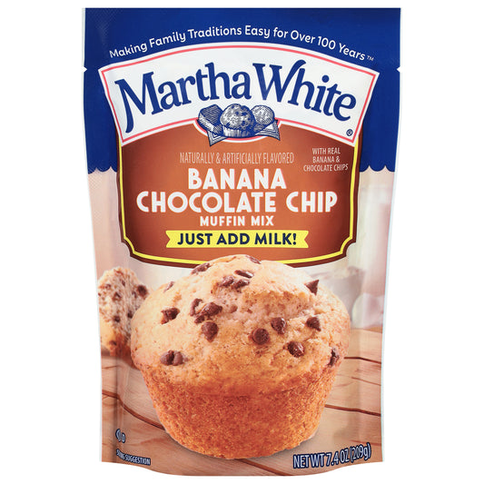 Martha White Banana Chocolate Chip Muffin Mix 7.4 oz