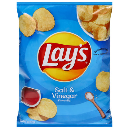 Lay's Salt & Vinegar Flavored Potato Chips 2.5 oz