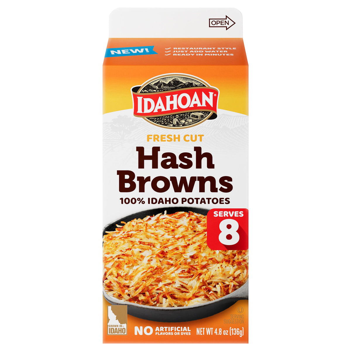 Fresh Cut Hash Browns, 8 servings