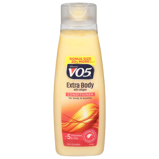Alberto VO5 Extra Body with Collagen Conditioner for Body & Bounce Bonus Size 15 fl oz