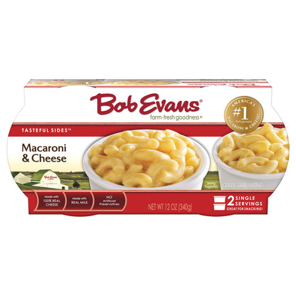 Bob Evans Macaroni and Cheese Single Serving Microwavable Cups 12 oz