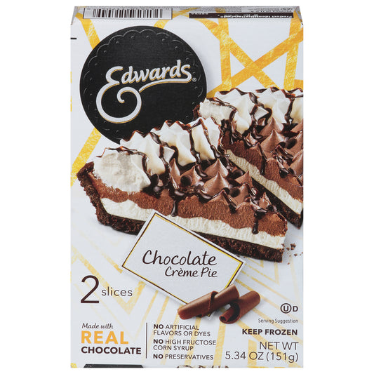 Edwards Chocolate Creme Pie 2 ea