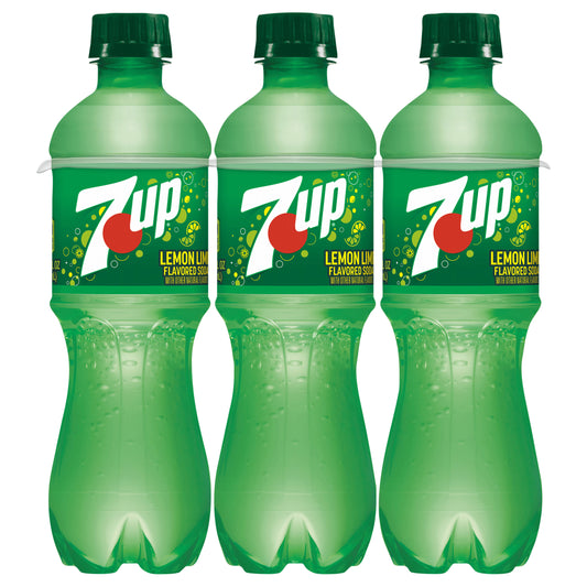 7UP Lemon Lime Soda, .5 L bottles, 6 pack