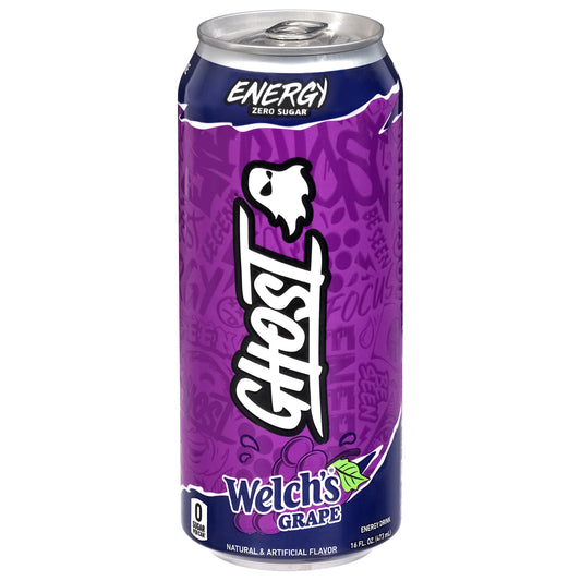 Ghost Zero Sugar Grape Energy Drink 16 fl oz