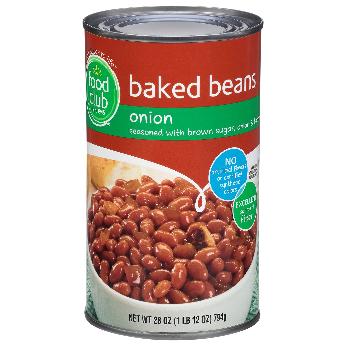 Food Club Baked Beans 28 oz