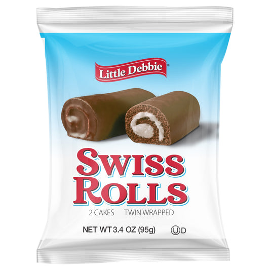 Snack Cakes, Little Debbie Snack Swiss Rolls