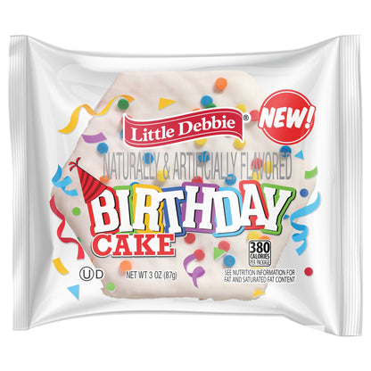 Snack Cakes, Little Debbie Single Serve Birthday Cake
