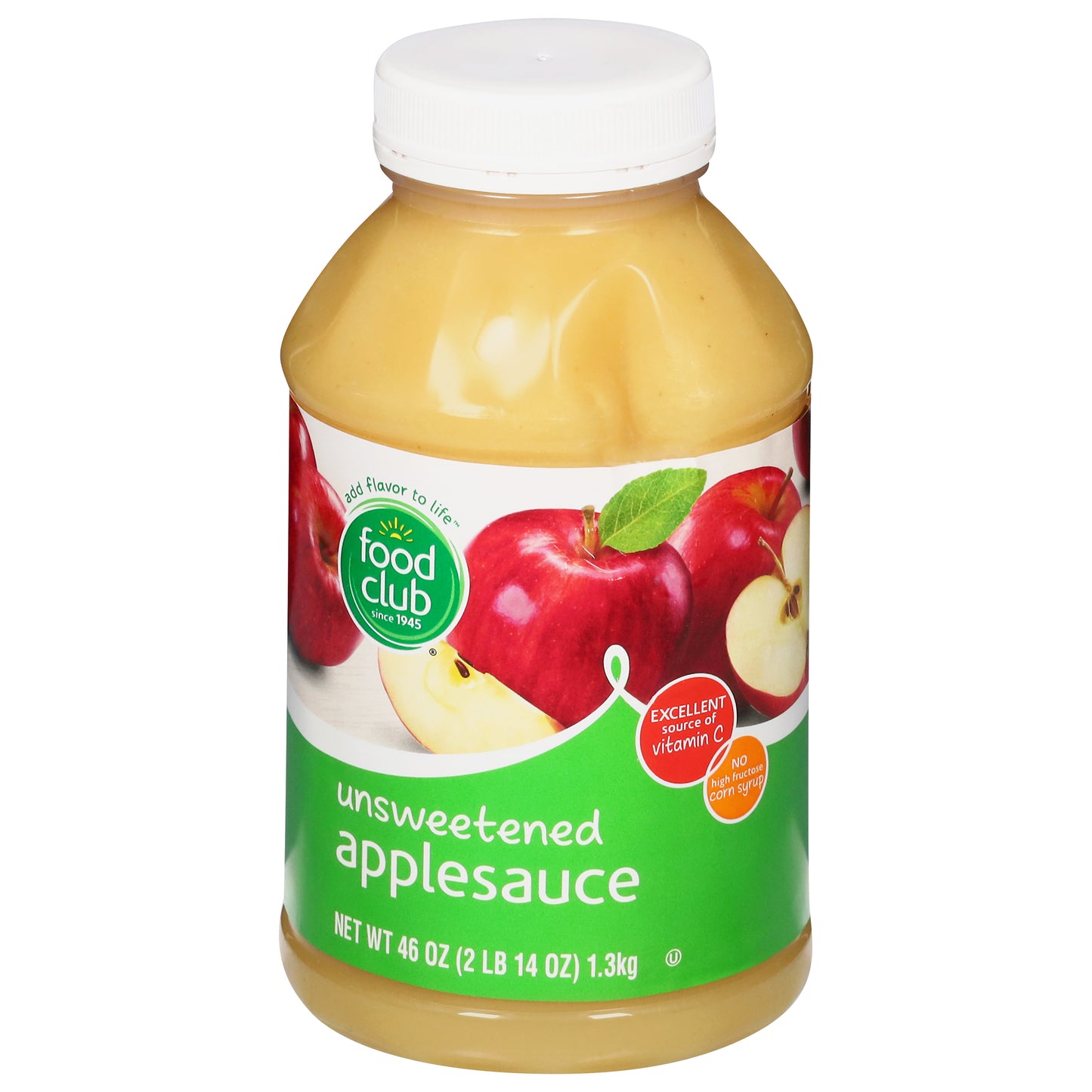 Food Club Unsweetened Applesauce 46 oz