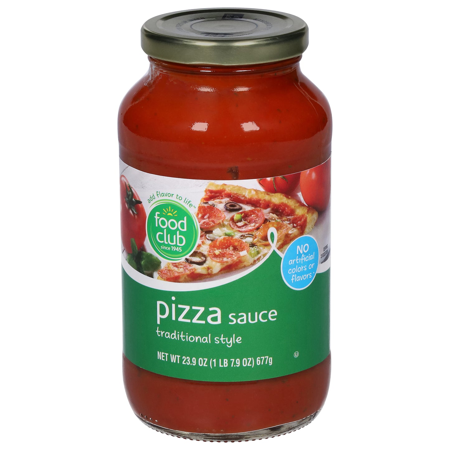 Food Club Traditional Style Pizza Sauce 23.9 oz