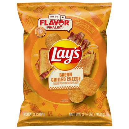 Lay's Potato Chips Bacon Grilled Cheese 2 1/2 Oz