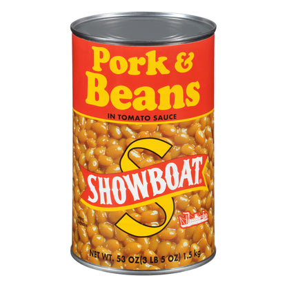 Showboat® Pork & Beans in Tomato Sauce 53 oz. Can