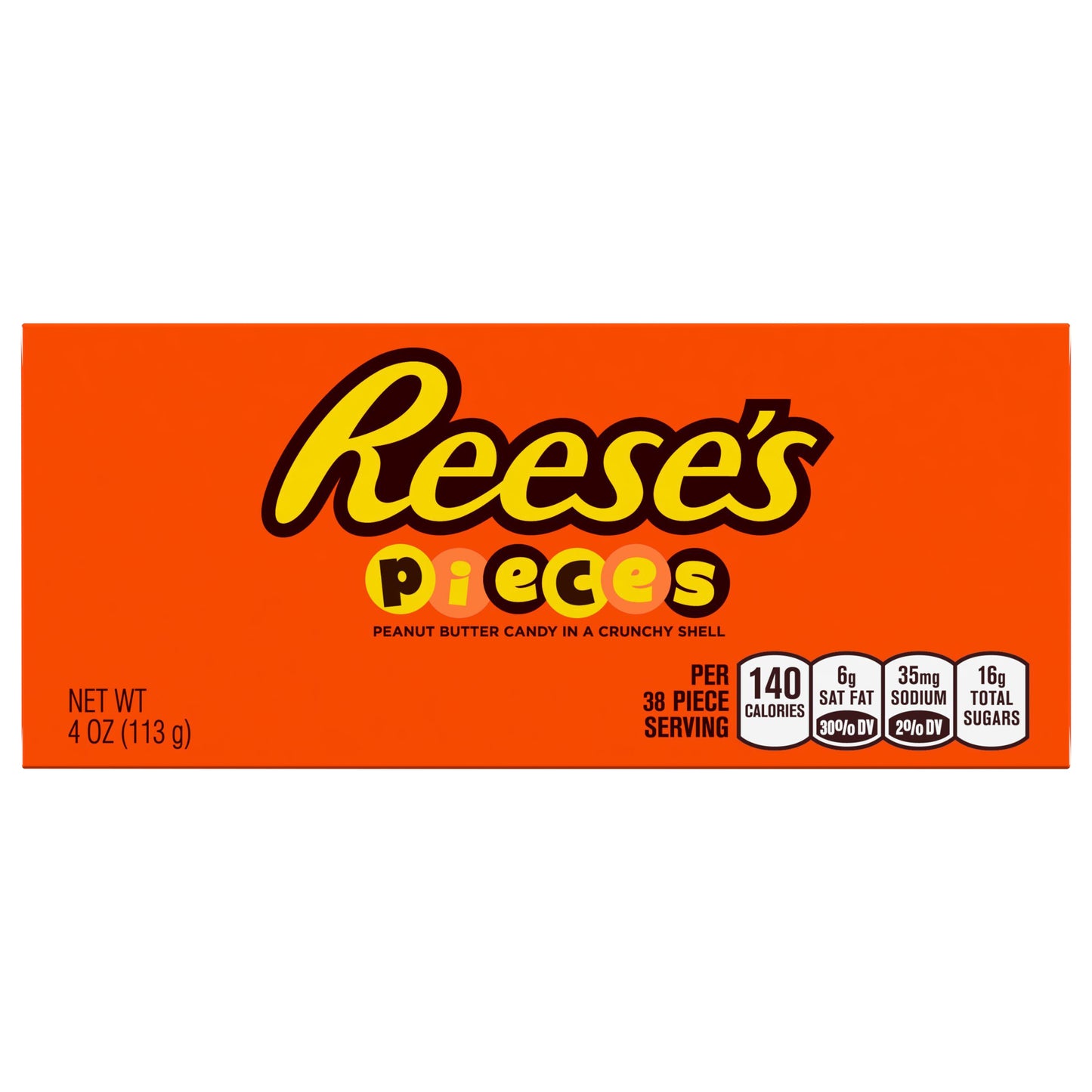 REESE'S PIECES Peanut Butter In a Crunchy Shell Easter Candy Box