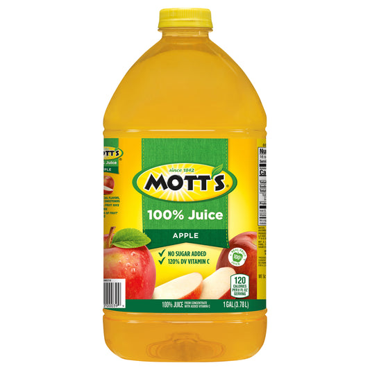 Mott's 100% Original Apple Juice, 1 gal bottle