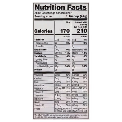 Food Club Very Berry Crunch Cereal 32 oz