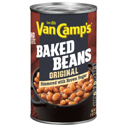 Van Camp's Original Baked Beans, Canned Beans, 28 OZ