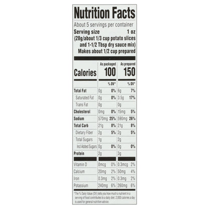 That's Smart! Au Gratin Potatoes with Creamy Cheese Sauce Mix 4.7 ea