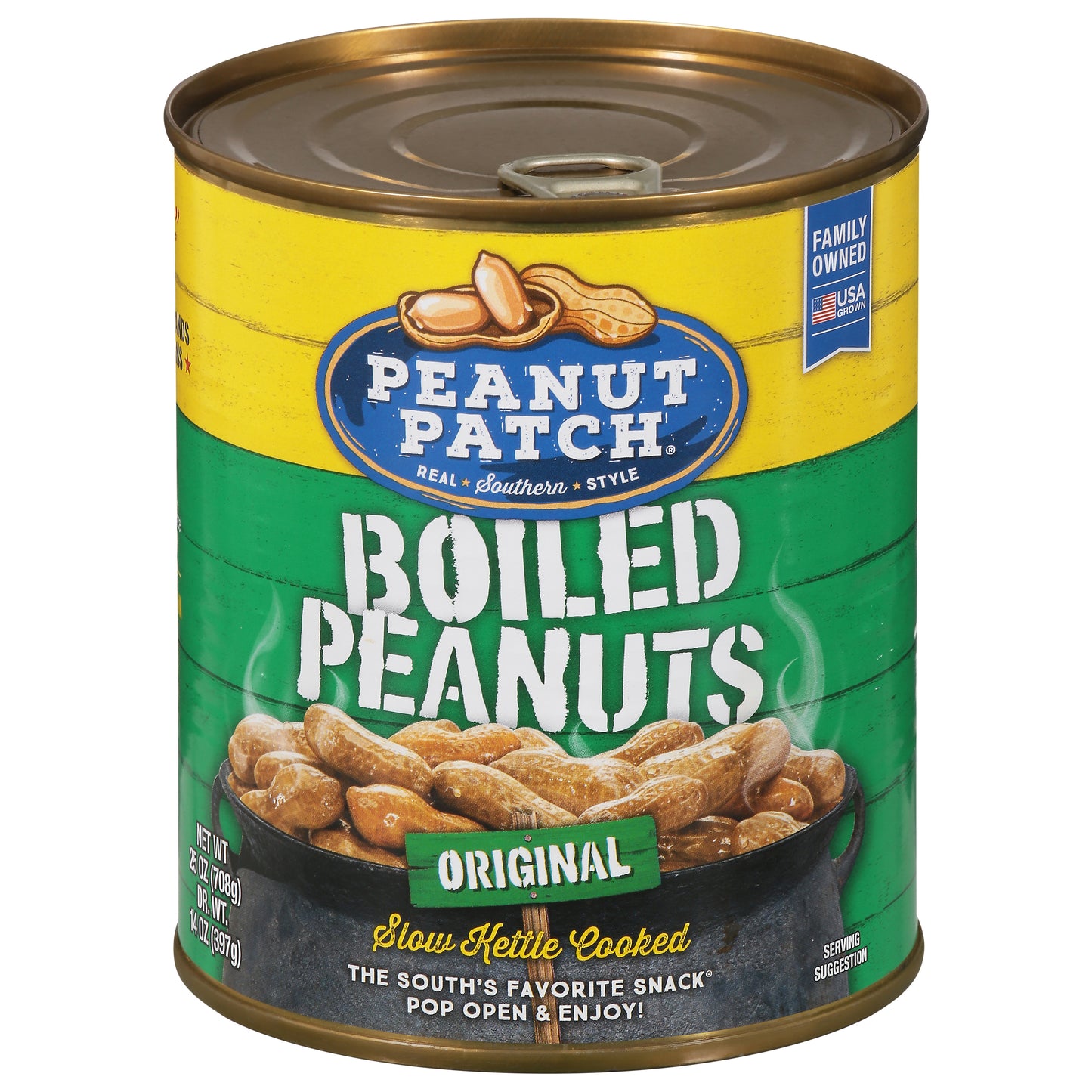 Peanut Patch Boiled Original Boiled Peanuts 25 oz