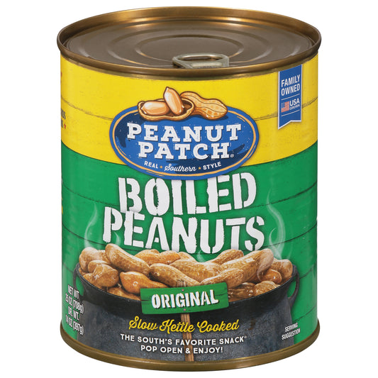 Peanut Patch Boiled Original Boiled Peanuts 25 oz