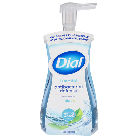 Dial Complete Foaming Antibacterial Defense Spring Water Hand Wash 7.5 fl oz