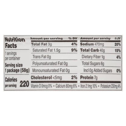 Food Club Microwaveable Original Macaroni & Cheese Dinner 2.05 oz