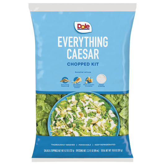 Dole Everything Caesar Chopped Salad Kit, 10.6 oz