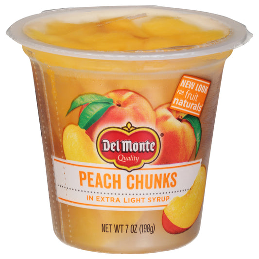 Del Monte Peach Chunks in Extra Light Syrup 7 oz