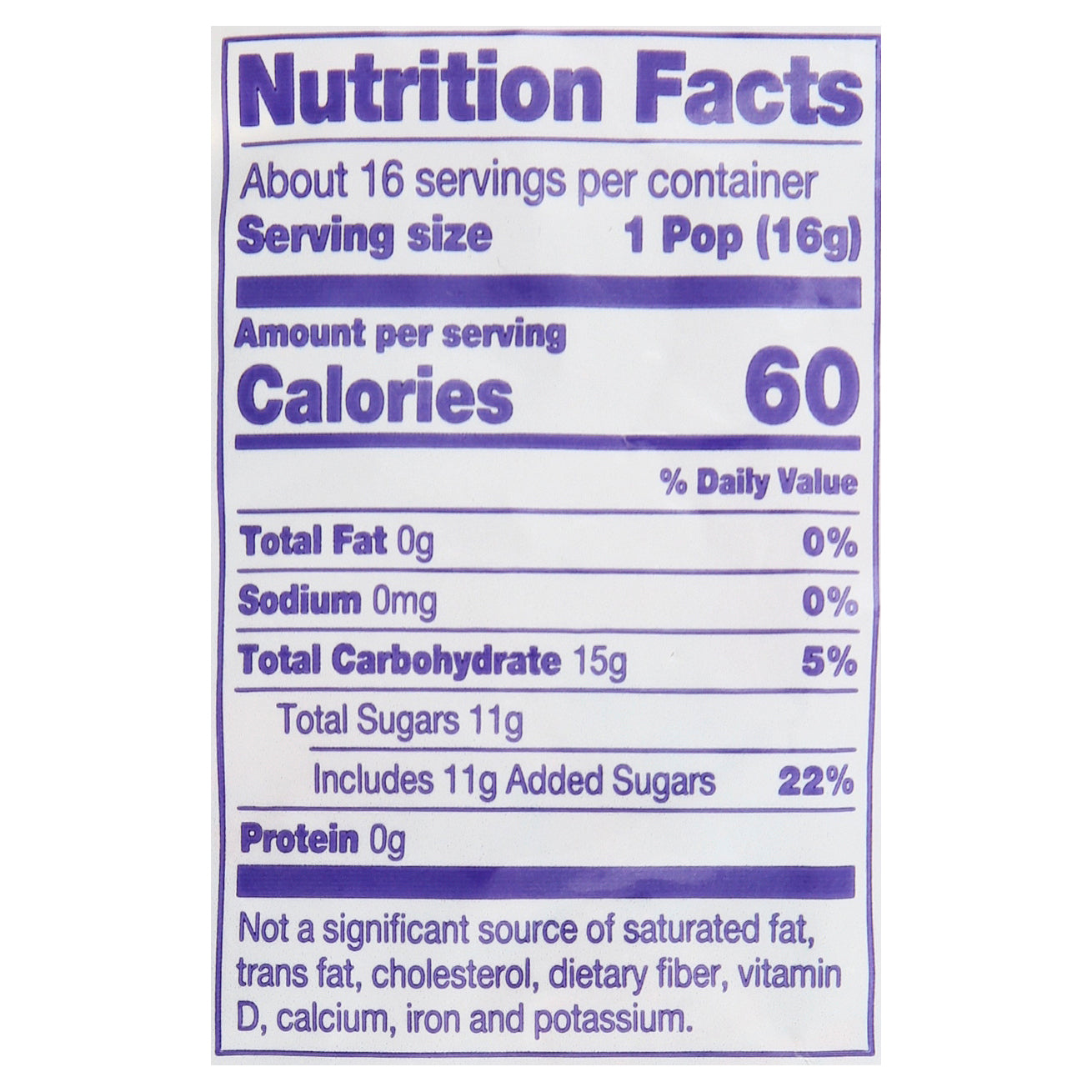 Blow Pop Sweet Pops Lollipop 9 oz