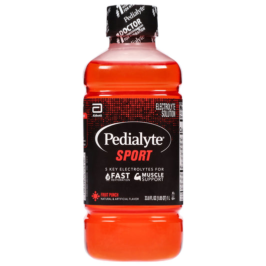 Pedialyte Sport Fruit Punch Electrolyte Solution 33.8 fl oz