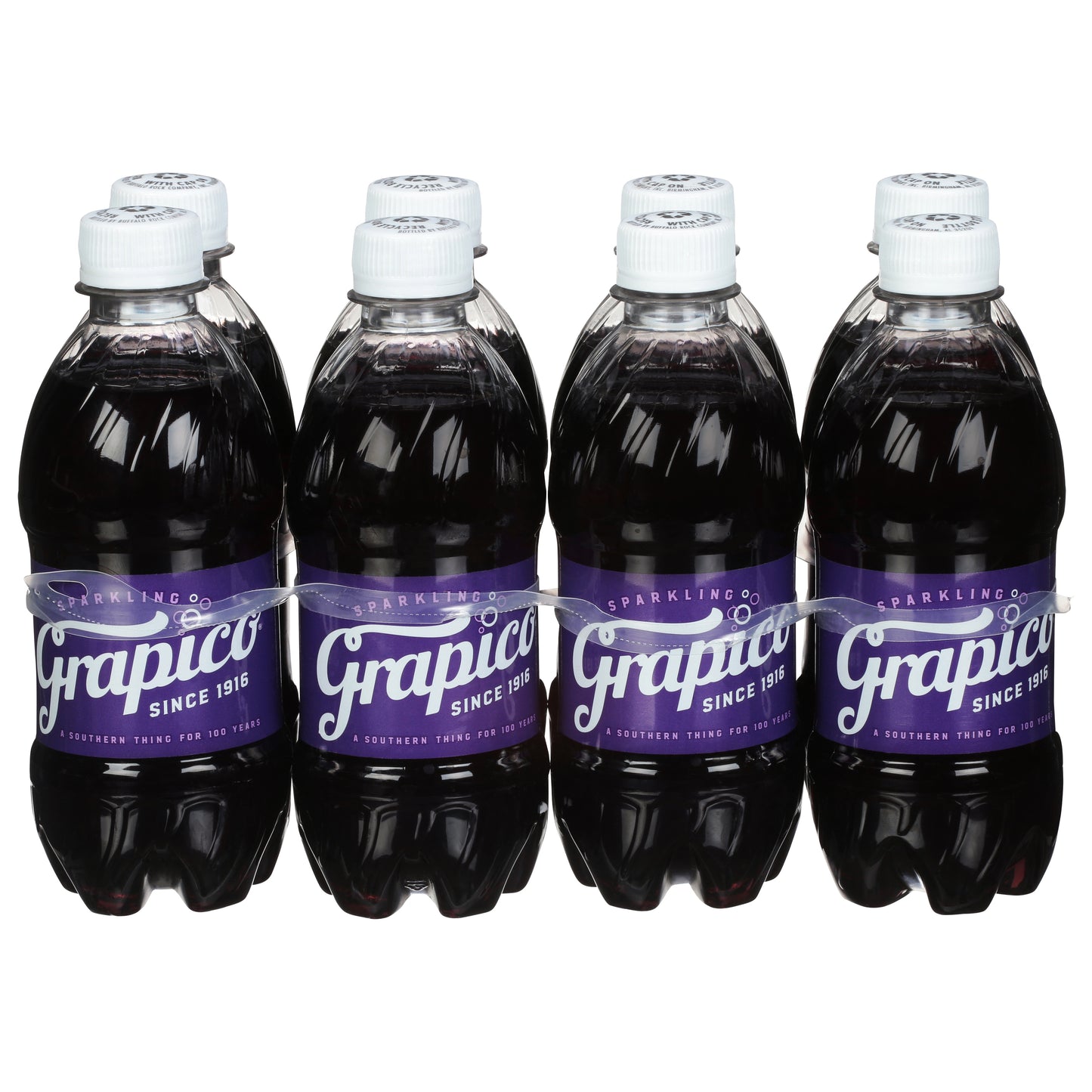 Grapico Sparkling Soda Bottle 8 - 12 fl oz Bottles