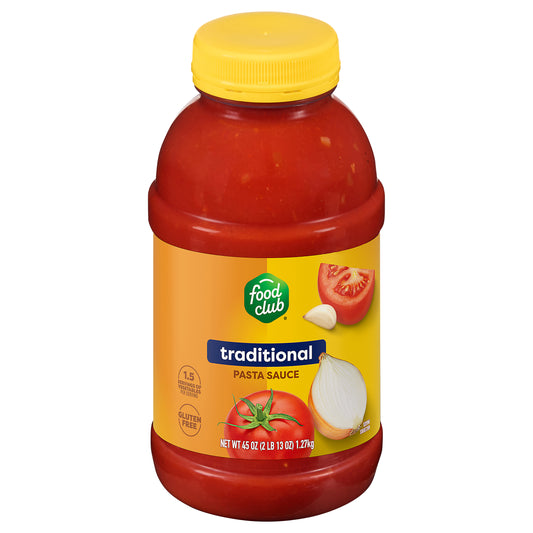 Food Club Traditional Pasta Sauce 45 oz