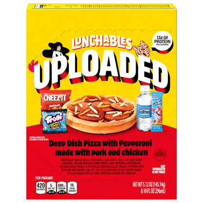 Lunchables Deep Dish Pizza with Pepperoni 1 ea