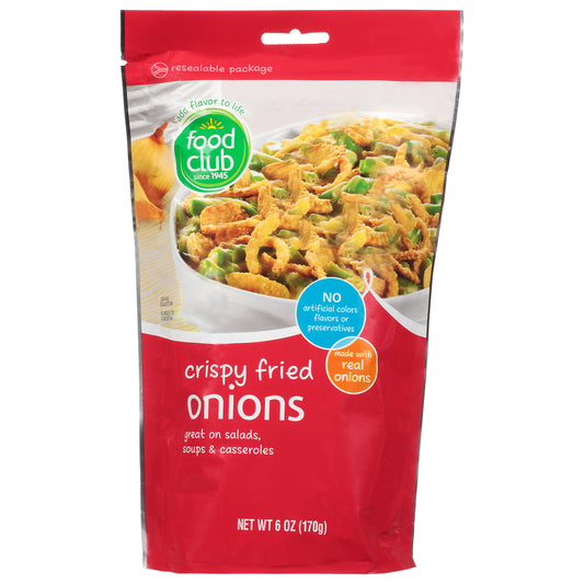 Food Club Crispy Fried Onions 6 oz