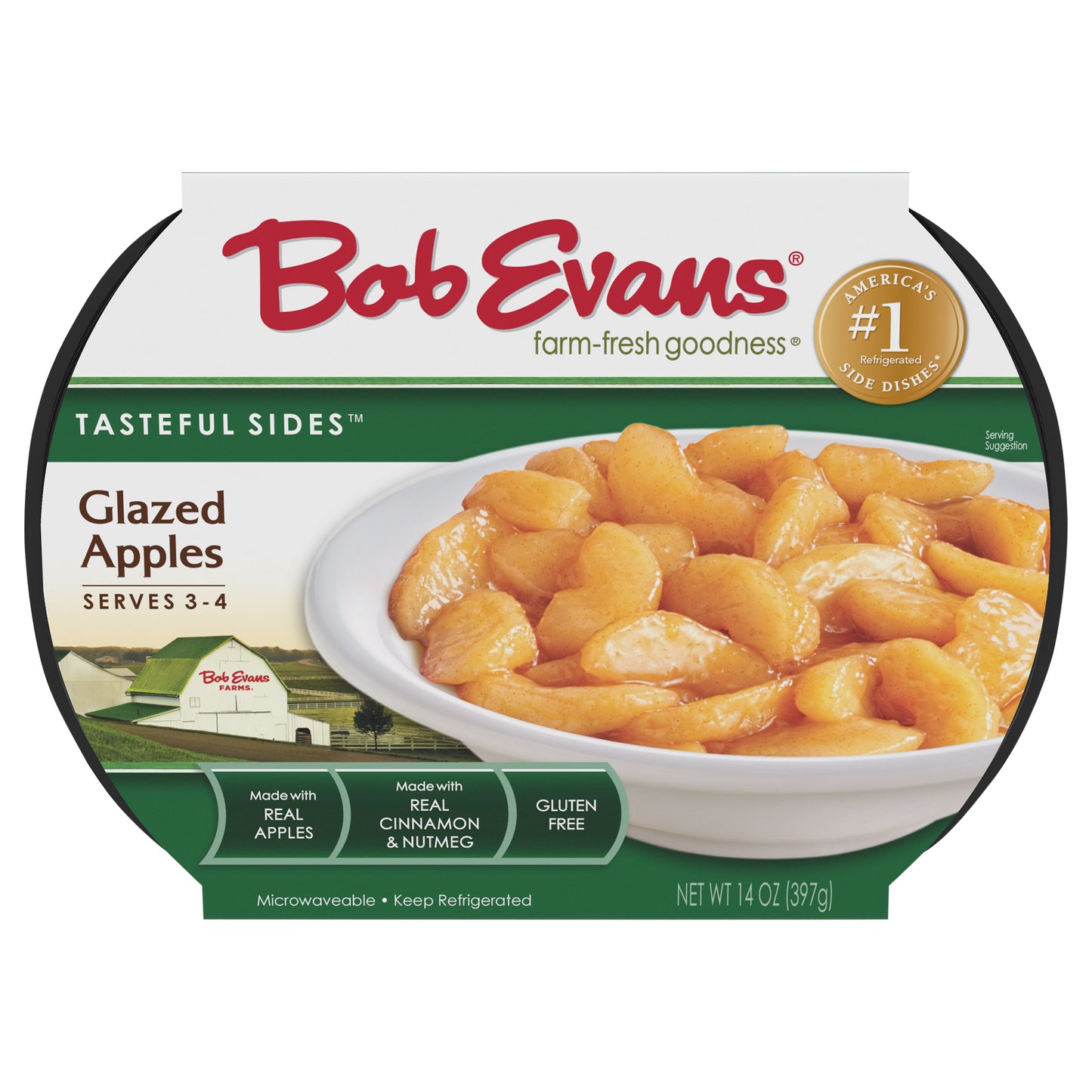 Bob Evans Tasteful Sides Glazed Glazed Apple 14 oz