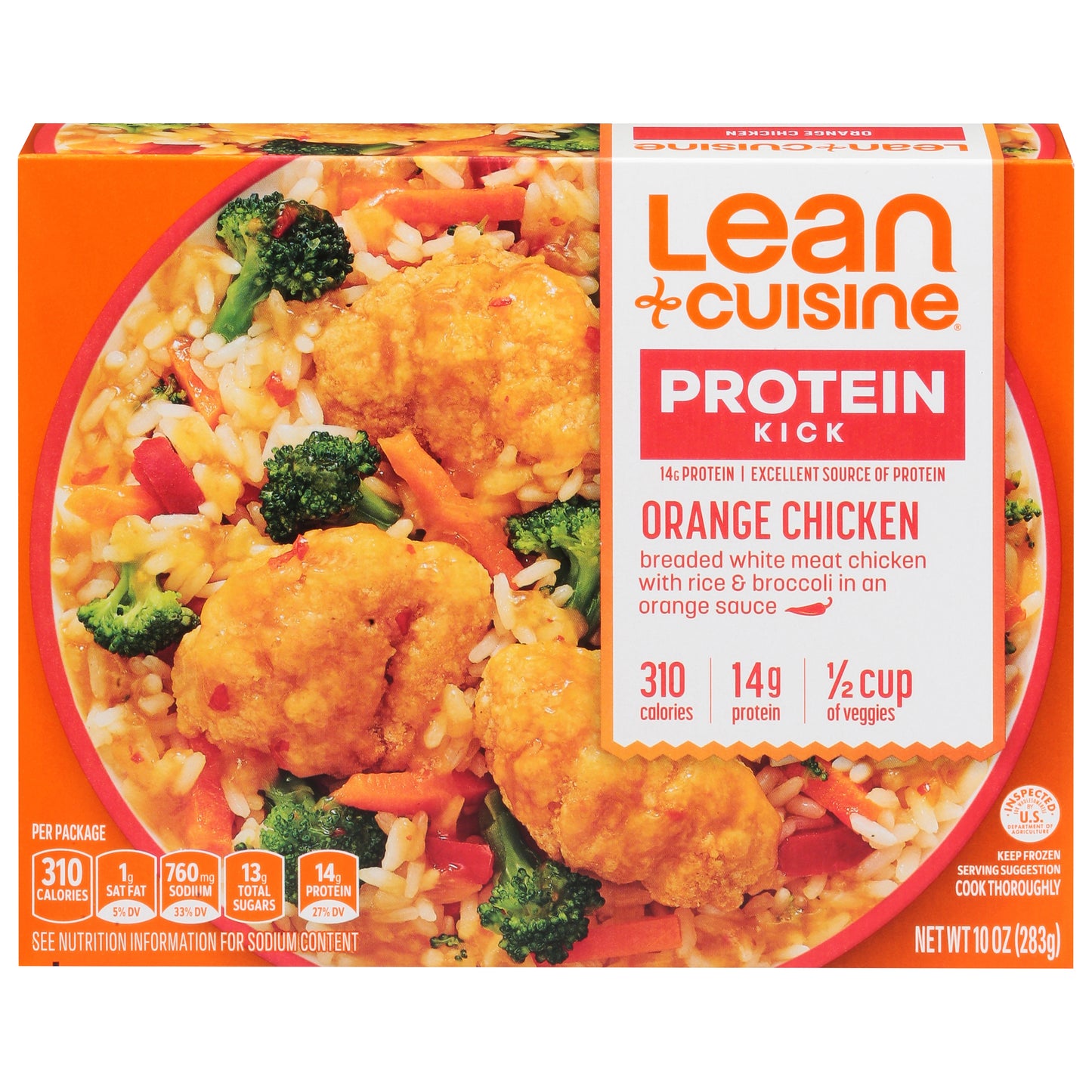 Lean Cuisine Protein Kick Orange Chicken 10 oz